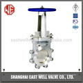 Manual gear type gate valve